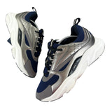 Dior B22 Men’s Navy & Silver Runners - 46 (Fit Uk 11)