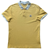 Moncler Yellow Polo Shirt