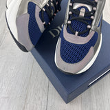 Dior B22 Men’s Navy & Silver Runners - 46 (Fit Uk 11)
