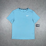 NIKE MILER T-SHIRT - DENIM TURQUOISE