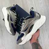 Dior B22 Men’s Navy & Silver Runners - 46 (Fit Uk 11)