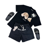 Palm Angels Men’s Black Full Summer Set