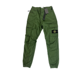 Stone Island Men’s Khaki Green Cargo Trousers - Uk 30