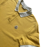 Moncler Yellow Polo Shirt