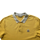 Moncler Yellow Polo Shirt