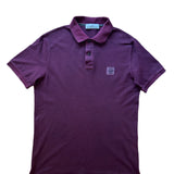 Stone Island Burgundy Polo Shirt