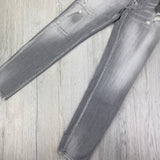 Dsquared2 Men’s Grey Distressed Slim Jeans - 48 (Uk 31/32)