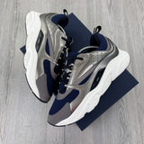 Dior B22 Men’s Navy & Silver Runners - 46 (Fit Uk 11)