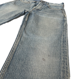 Saint Laurent 90s Straight Jeans Dirty Blue
