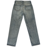 Saint Laurent 90s Straight Jeans Dirty Blue