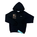 Off White Men’s Black Pullover Hoodie - Small