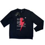Neil Barrett Black Crewneck Jumper - Large Slim