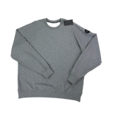 Canada Goose Men’s Grey Black Badge Crewneck Jumper - XXL
