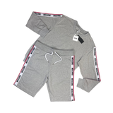 Moschino Men’s Grey Crewneck Jumper & Short Set