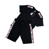 Moschino Men’s Black T-shirt & Short Set