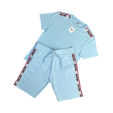 Moschino Men’s Baby Blue T-shirt & Short Set