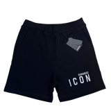 Dsquared2 ‘ICON’ Men’s Black Shorts Reflective