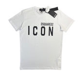Dsquared2 Men’s ‘ICON’ White T-shirt