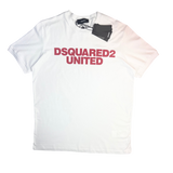 Dsquared2 ‘UNITED’ Men’s White T-shirt