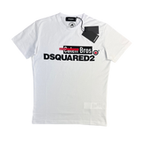 Dsquared2 Men’s ‘Caten Bros’ White T-shirt