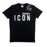 Dsquared2 Men’s ‘ICON’ Black T-shirt