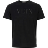 Valentino Men’s ‘VLTN’ Black T-shirt