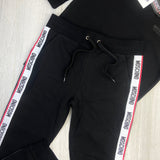 Moschino Men’s Black Full Tracksuit